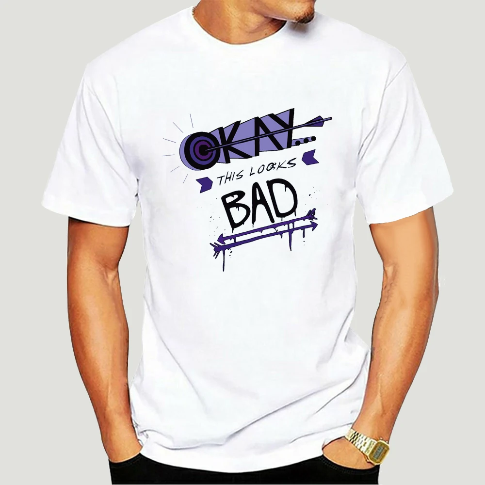Футболка Hawkguy hawkeye clint barton quotes-5084A | Мужская одежда