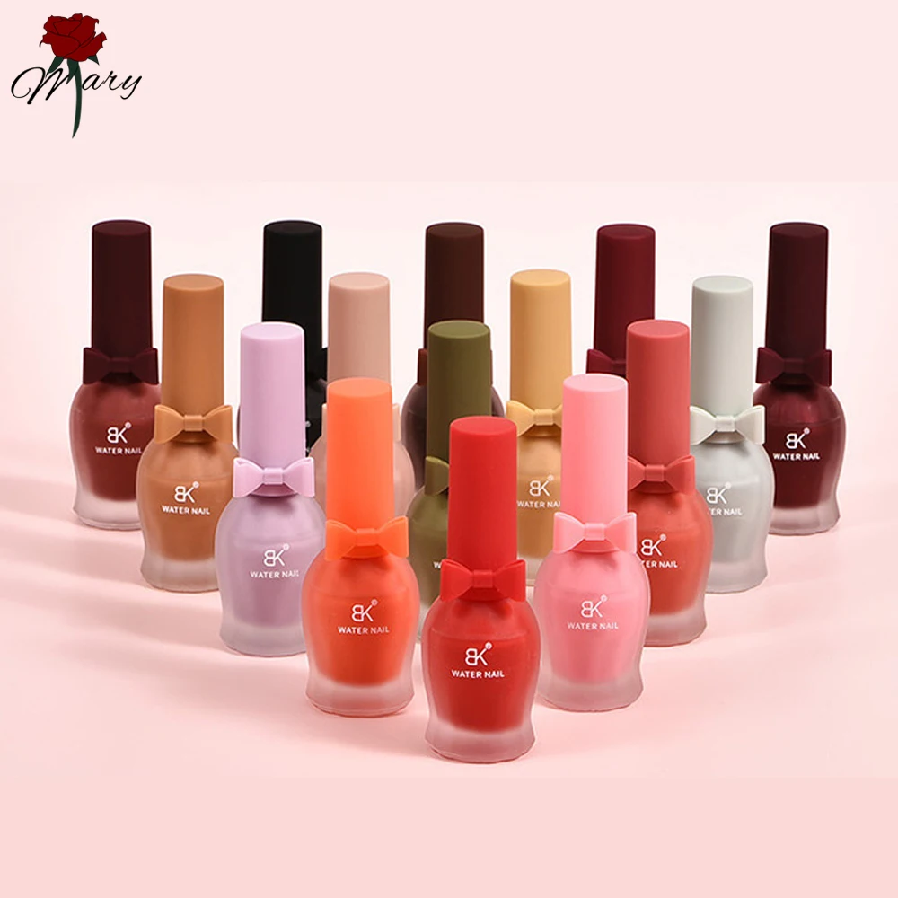 

Rosemary Matte Nail Polish Water-based Scrub Nail Polish No-baking Tasteless Non-irritating Long-lasting Non-bleaching