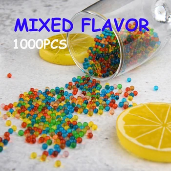 

1000pcs Cigarette Pops Beads Fruit Flavour Mint Flavor Cigarette Holder Smoking Accessories Men Gift Cigarette Holder Filter