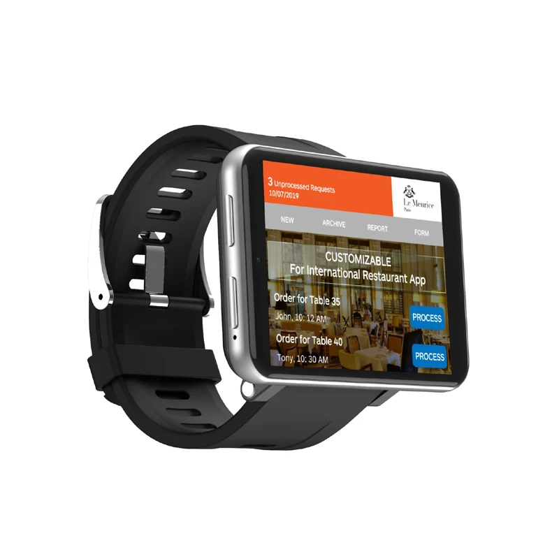 DM100 2.86 inch Android 7.1 Sport Men Women Smart Watch 3GB + 32GB 4G GPS WiFi MT6739 With Camera 2880mAh Battery | Компьютеры и офис