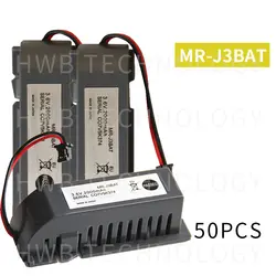 50 Пакет абсолютно новый MR-J3BAT PLC промышленный MELSERVO литиевая батарея батареи для ПЛК-устройств для MITSUBISHI Бесплатная доставка