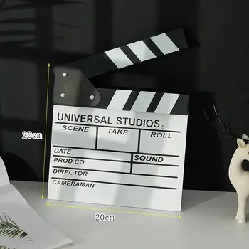 

Director Board Grocery Score Board Movie Clapboard Background Props Wood Accessories Prop Shooting Photography I8Y2