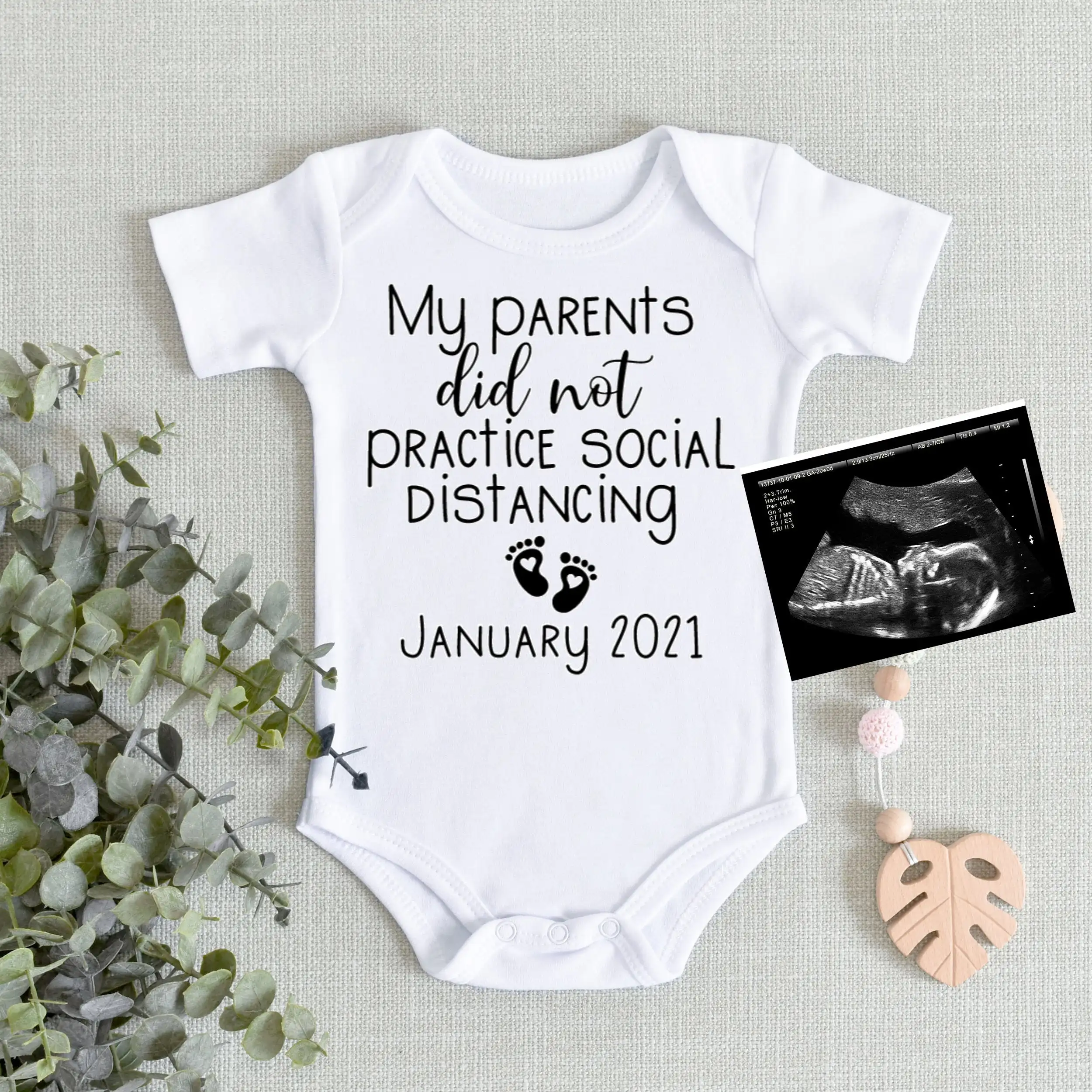 social distancing baby grow
