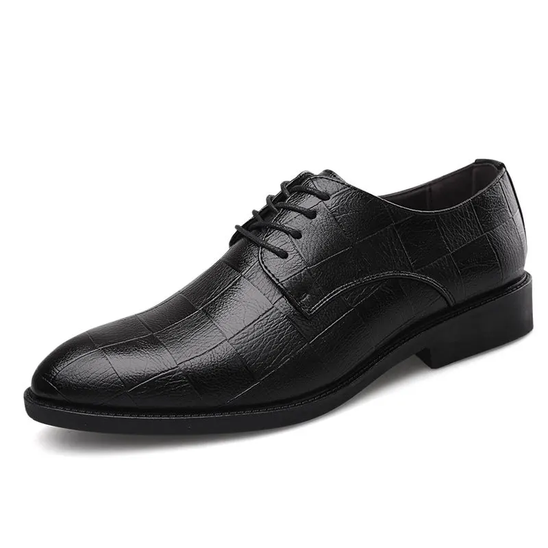 

38-48 mens formal shoes business Stylish comfortable Gentleman's formal shoes men #8817