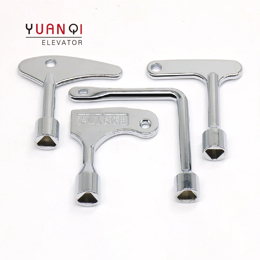 

General Elevator Key Hall Door for KONE Triangle Key Train Door Lift Spare Parts