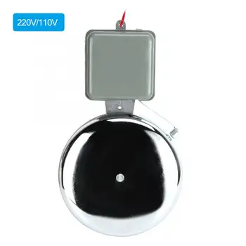 

Multipurpose 8in Electric Ring Time Bell Signal Alarm for School Factory Agencies Electric Bell