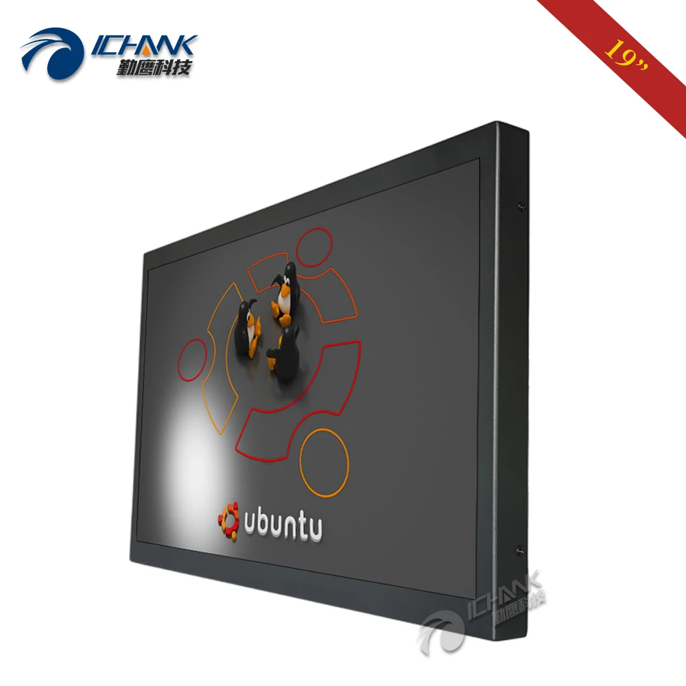 ZB190TC-V59L2/1" дюймов 1440x900 16:10 широкоформатный HDMI VGA USB поддержка Linux Ubuntu Raspbian Debian сенсорный ЖК-экран ПК монитор