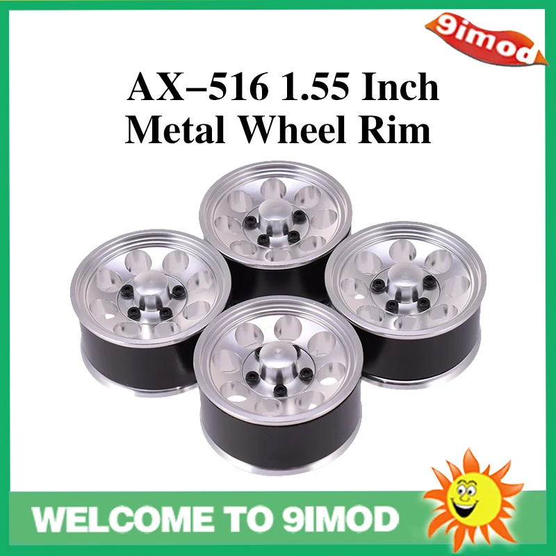 AUSTARHOBBY AX 515 516 4 шт. 1 55 дюйма металлический обод бусина ступица для Axial SCX10 90046 D90 TF2