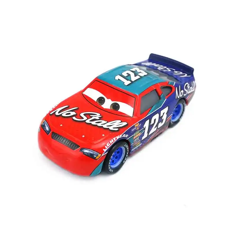Disney Pixar тачки 3 король Молния Маккуин Джексон шторм Racers литая Игрушечная машина 1:55