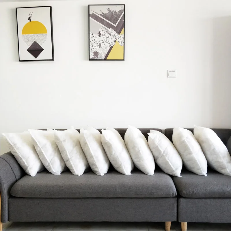 

new Inner core of non woven cushion PP cotton cushion core home decor cushion pillow core 45x45cm one piece free shipping