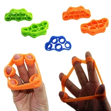 Toy Autism Hand-Finger-Trainer Anti-Stress Ring for Focus-Toy School-Increase Silicone