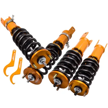 

4pcs Complete Coilover Suspension For Honda S2000 2D 2000-2009 AP1 AP2 Shock Absorber Struts Kit adj.height