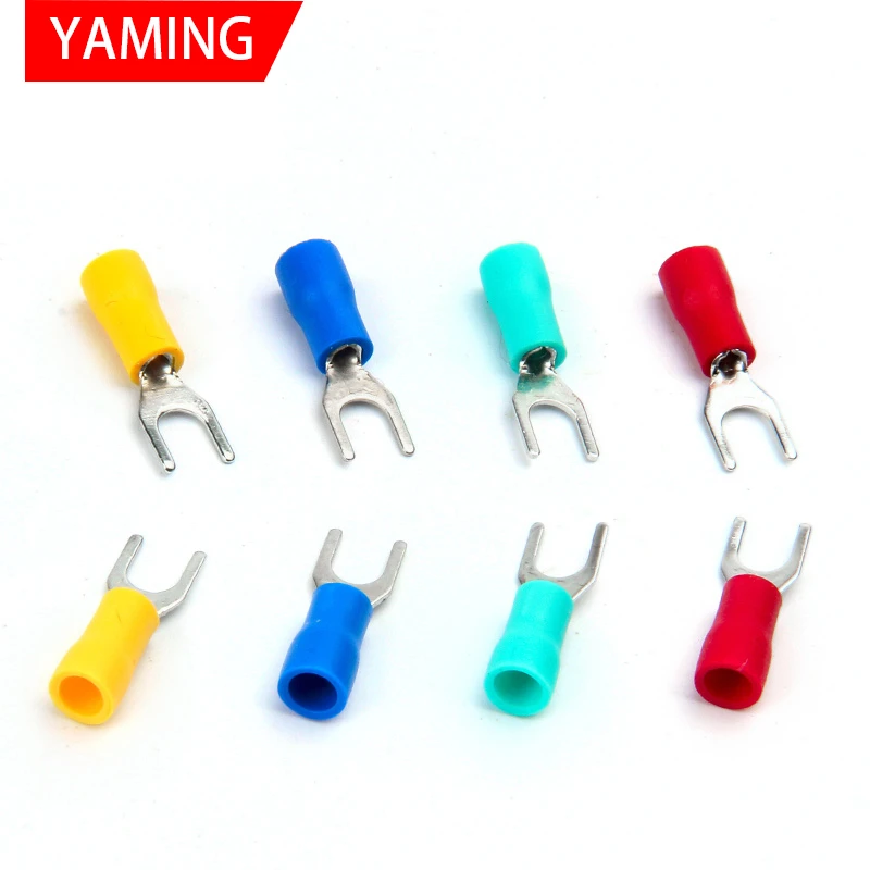 Conector redondo de Conductor de cobre tipo U, Terminal preaislado cuadrado, 1000/1,5, 2,5 Uds. AliExpress