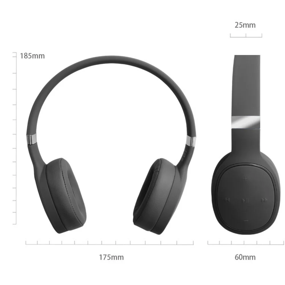 VJ087 активные Беспроводные наушники с шумоподавлением Bluetooth Складные 20 ч Время воспроизведения Hifi глубокий бас bluetooth-гарнитура
