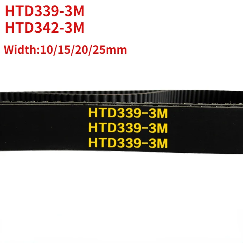 

Arc HTD 3M Timing belt C=339 342 width 6-25mm Teeth113 114 HTD3M synchronous pulley 339-3M 342-3M
