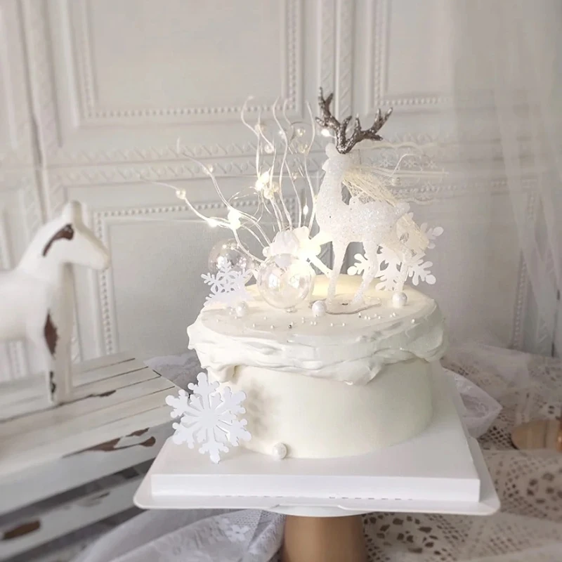 https://ae01.alicdn.com/kf/Hae939c37ffa6493d97190dbc577cba66b/Amawill-Crystal-Elk-Cake-Topper-Christmas-White-Reindeer-Standing-Deer-Dolls-Xmas-New-Year-Cake-Decoration.jpg