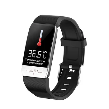 

Men Smart Watch Band Temperature Measure ECG Heart Rate Blood Pressure Monitor Weather Forecast Women Smart bracelet for Android