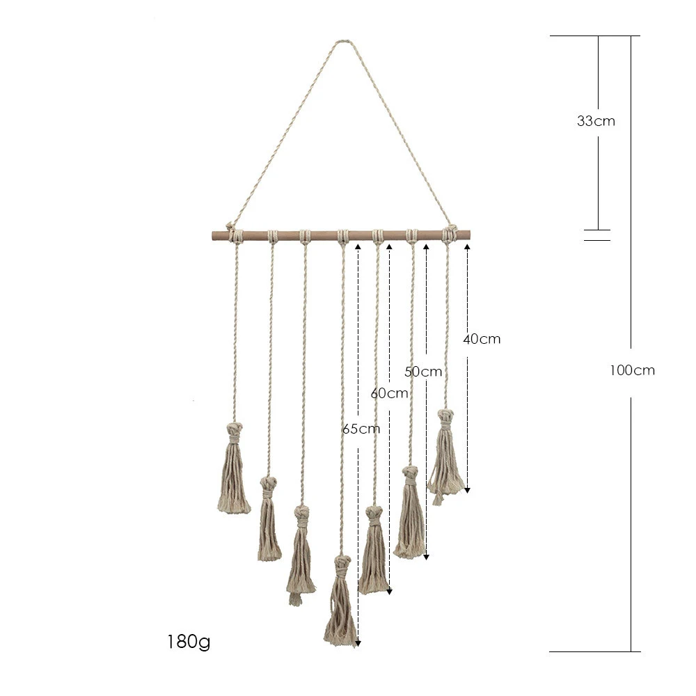 Макраме настенное Искусство ручной работы хлопок настенный гобелен с кружевными тканями богемные подвесные украшения комнаты гобелены домашний декор
