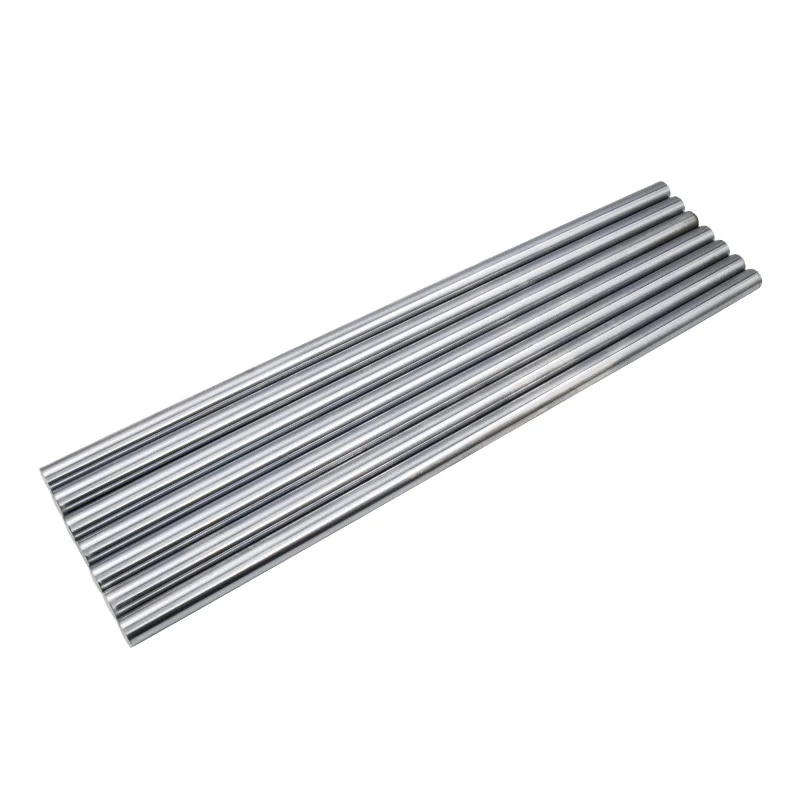 CNC linear shaft 2pcs rails diameter 16mm 20mm 25mm length 800-1600mm chromed linear rail round rod for 3d printer cnc machine