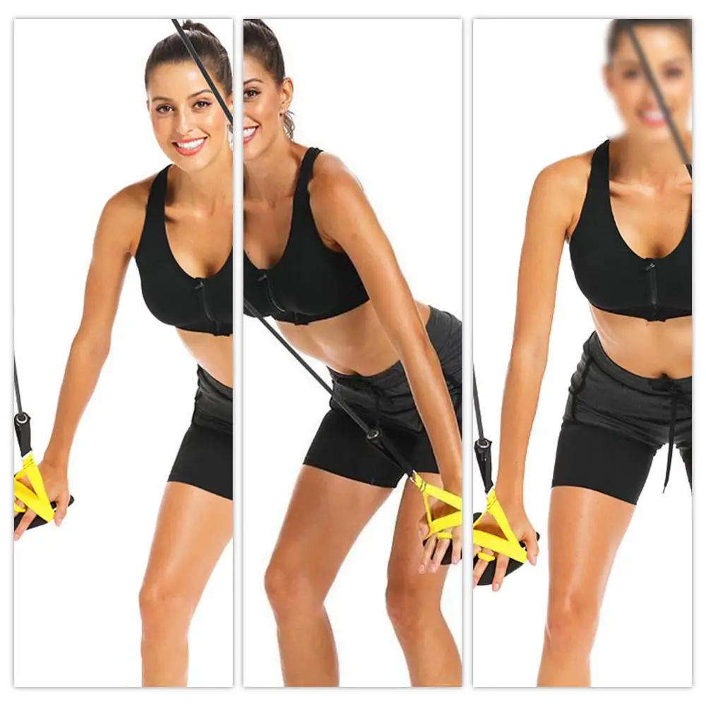 

Fitness Resistance Belt elasticity Pull tube Swimming Arm Strength Trainer Waving Webbed Gloves Posture Gym exercise equipment