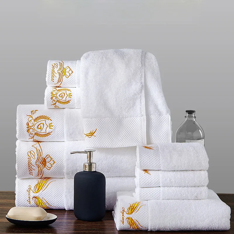 Bath Towel Personalise Cotton Towel for Hotel SPA Club Sauna Beauty Salon Restaurant