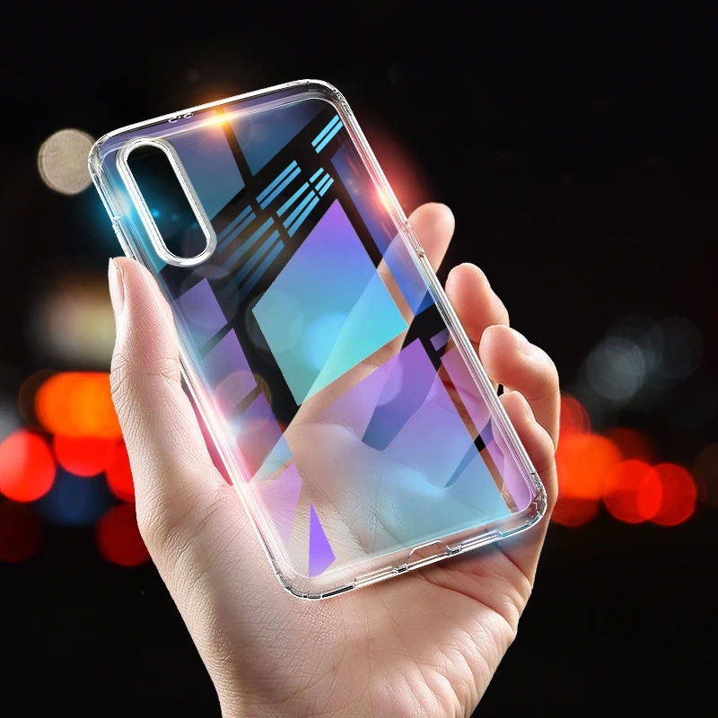 

Clear Cover TPU Phone Case For Samsung Galaxy A01 A11 A21 A21S A31 A41 A51 A71 A81 A91 Shockproof Transparent Back Cover Shell