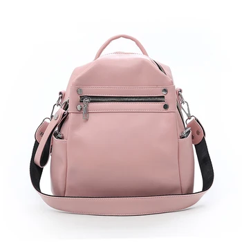 

Women Backpack Shoulder Bag Bagpack Backpacks For Teenage Girls Small Backpack Rucksack Mochila Feminina PU Leather Sac 2020