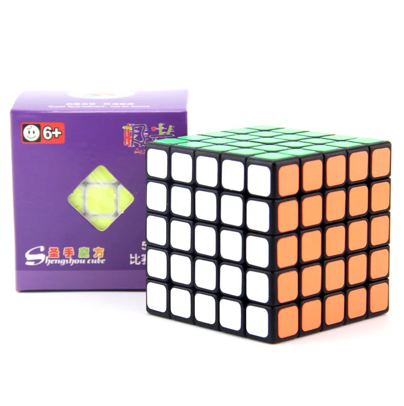 

Kathrine Aurora Five Order Magic Cube 5-Order Magic Cube Profession Game Ultra-strength Fault-Tolerant Educational Toy a Generat