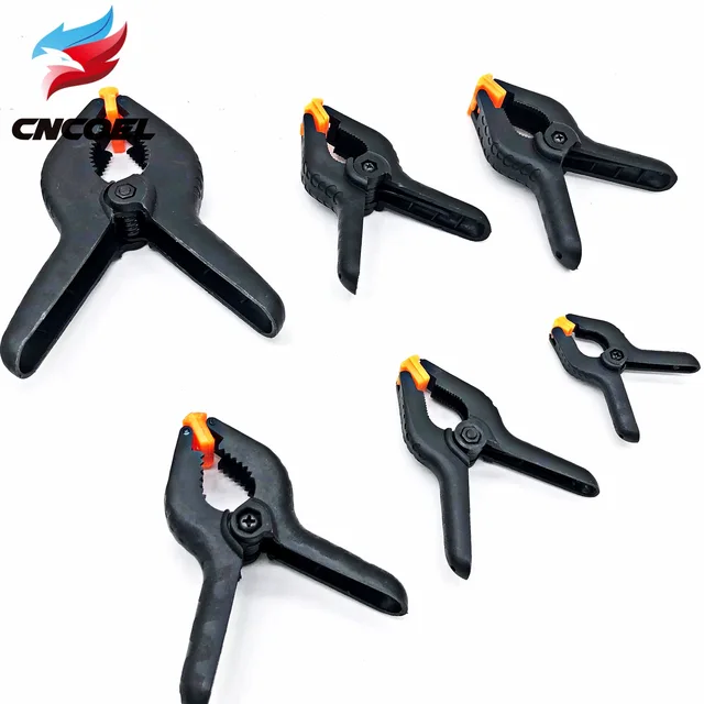 다양한 크기와 용도를 갖춘 내구성 있는 무거운 플라스틱 나일론 클램프