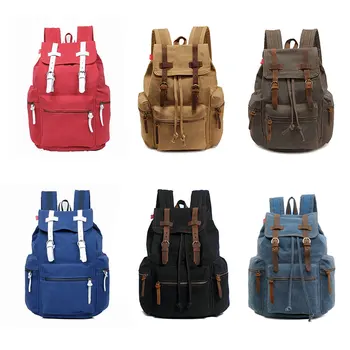 

30L Quality Outdoor Sport Backpack Canvas Backpack Large Capacity Sport Bags Rucksack for Camping Hiking Trekking Picnic Travel