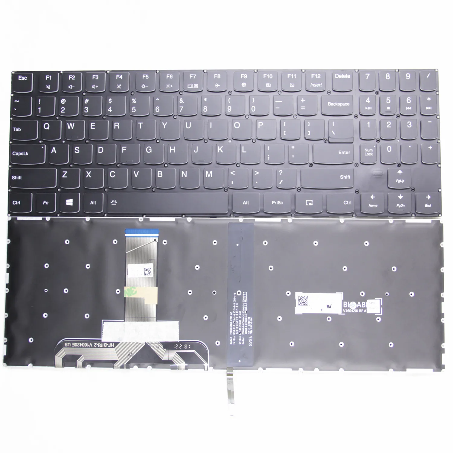 Teclado dos Eua para Lenovo Legion Laptop Inglês Backlit Y52015ikb R720-15ikb Y7000 Y520-15 Y720-15ikb Y530-15 Y545 Pg0 Novo - Imagem 4