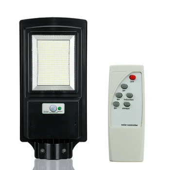 

Waterproof Solar Street Light Motion Sensor Wall Garden Lamp Remote Landscape And Walkway Light For Patio Outdoor