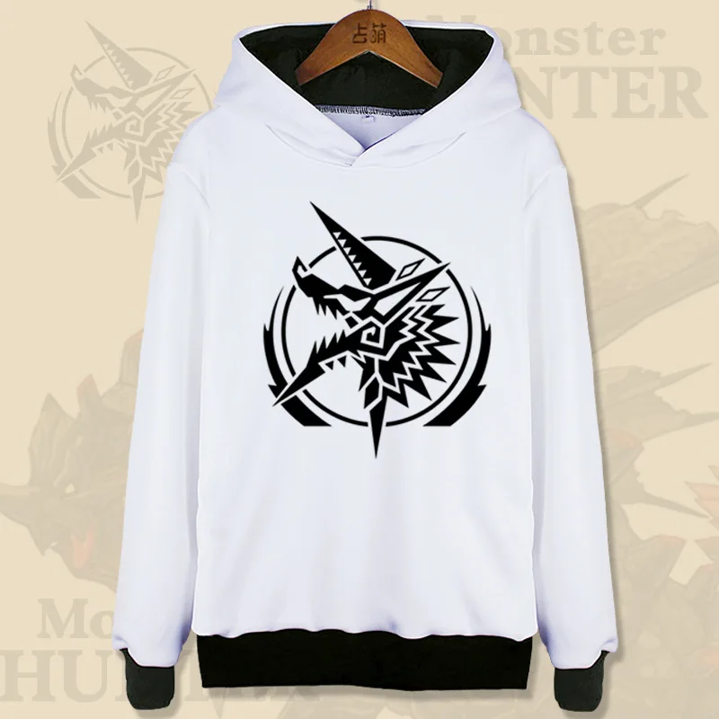 Monster Hunter Yiankutku Plesioth толстовка с капюшоном, костюм для косплея, модная куртка с капюшоном с героями мультфильмов, школьная форма для студентов