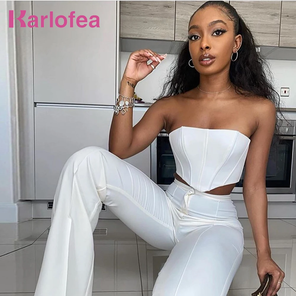 2 piece outfits trousers and top