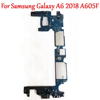 

Tested Work Unlock Motherboard For Samsung Galaxy A6 Plus 2018 A6+ A605F Logic Circuit Full Chips EU Version