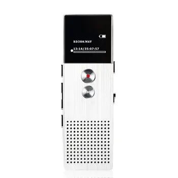 

Professional Audio Recorder HD Dual Microphone Recording Digital Voice Recorder Telephone Recording MP3 Player Support TF Card