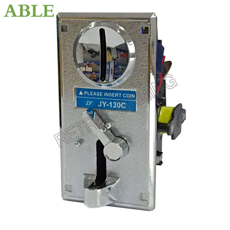 아케이드 게임 기계 DIY 부품에 대 한 금속 패널 기계를 롤 다운 콜렉터 선택기 JY-130C 동전 자동 판매기