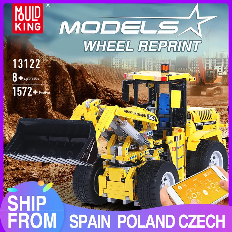 Высокотехнологичная модель грузовика Mold KING с дистанционным управлением