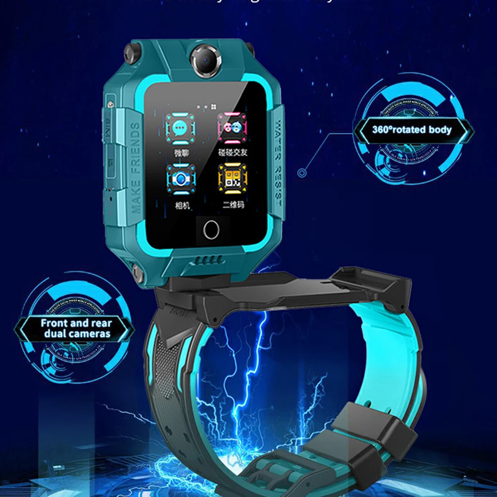 children smart watch phone call 4G GPS LBS WIFI