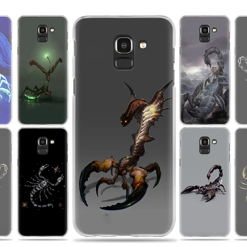 

Animal Crab Scorpion Cute Case Cover for Samsung Galaxy A50 A80 A70 A60 A40 A30 A20 A20e A10 A9 A7 A6 Note 8 9 10 Plus 2018 5G