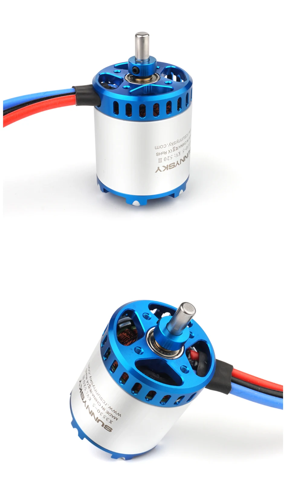 SUNNYSKY X3520-III X3530-III I 445KV 560KV 780KV бесщеточный двигатель для радиоуправляемого квадрокоптера самолетов самолет с фиксированным крылом