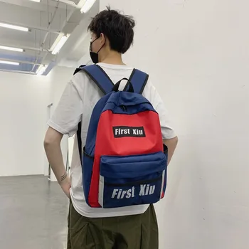 

Trendy Schoolbag Korean Version School Large capacity couple backpack men and women student backpack Casual Travel shoulder bag