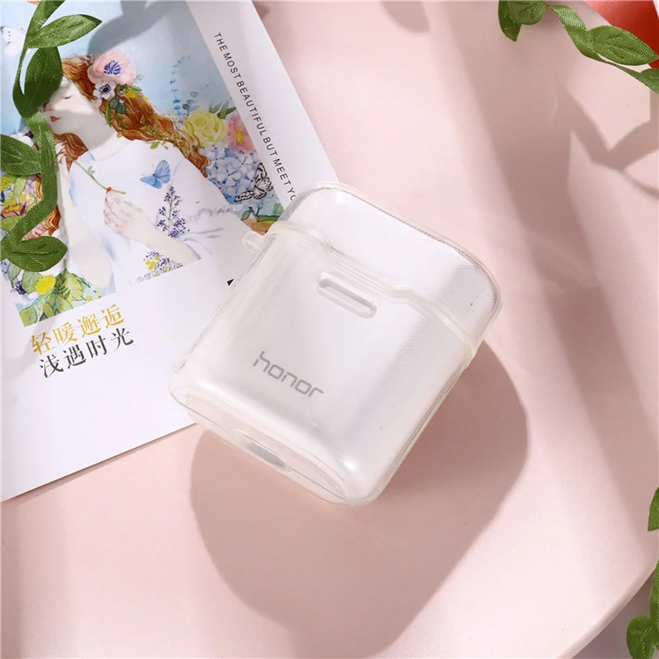 451S Для Honor Fly pods Pro Чехол милый мультяшный силиконовый чехол для наушников для huawei FreeBuds 2 Pro Honor Flypods чехол с медвежьим ремешком - Цвет: 451S