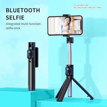 

New Hot Sale Mini Selfie Stick with Button Wireless Handle Monopod Universal for Mobile Phone Action Camera
