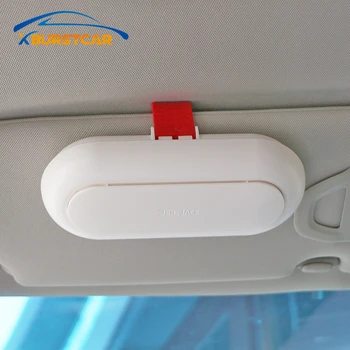 

Xburstcar Auto Interior Accessories for Volvo S60 S90 XC90 S80L XC60 V60 V40 Car Sunglasses Holder Glasses Case Storage Box