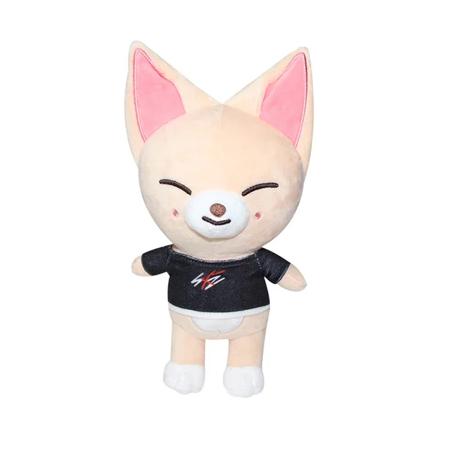 1Pcs 20cm Skzoo Plush Toys Stray Kids Cartoon Stuffed Animal Plushies Doll Wolf Chan Leebit Fox.ny Jiniret Puppym Kids Fans Gift 3