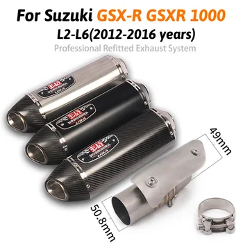 

Motorcycle GSXR 1000 Exhaust Pipe System Muffler Escape Pipe Connect Link Tube for Suzuki GSXR 1000 GSX-R 1000 2012-2016
