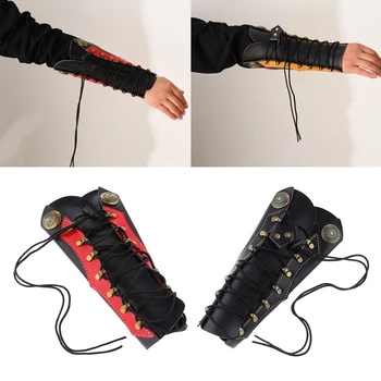 

2pcs Archery Arm Guard Forearm Safety Protector for Traditional Bow Hunting
