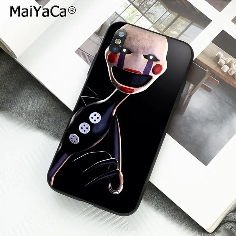 Чехол для телефона MaiYaCa five nights at freddy's fnaf freddy для iphone 11 Pro 11Pro MAX X XS MAX 6 6s 7 7plus 8 8Plus 5 5S SE XR 10