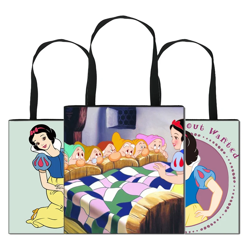 snow white tote bag